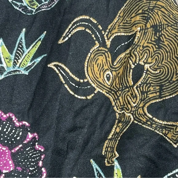 Tory Burch Silk Blend Mini Sheath Dress magical animal print size 6 - Picture 14 of 15